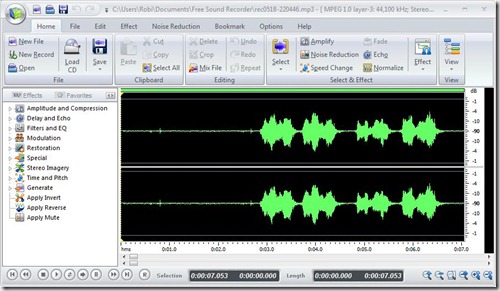 soundrecorder editor