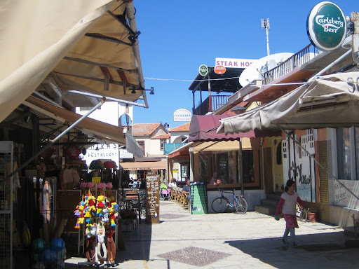 Polis Town centre square not changed much in 20 years