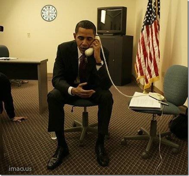 ObamaOnPhone