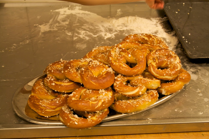 Brezel unsere Brezel im Endresultat - soo lecker!
