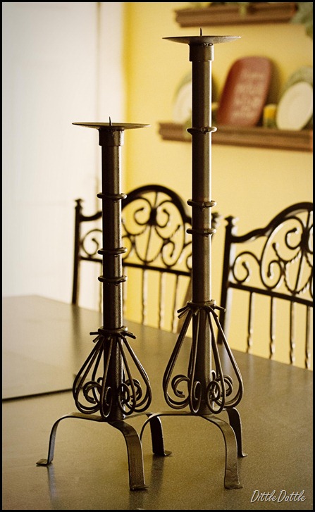 Bronze Candle Sticks