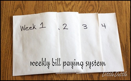 Bill To Be Paid Organizer