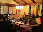 Back at the apartment it's nice and cousy