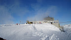 The restaurant at the top of the metro-alpin, at 3500 metres.