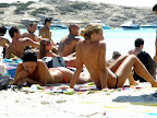 Some ugly people in Ses Illetes, one of Formentera's most popular beaches
