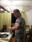 Ander on cooking duties!