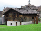 A really really old wooden house!
