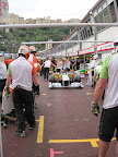 Force India's turn to practice pit stops