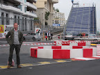 Chicane after the tunnel