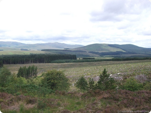 border hills near hermitage