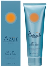 The Bionic Beauty blog reviews Azur Natural Face and Body SPF Sunscreen