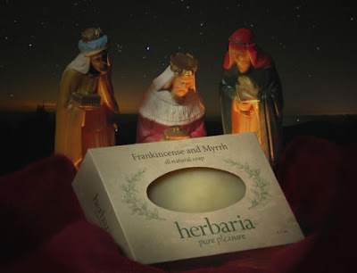 Frankincense and Myrrh handmade soap by Herbaria