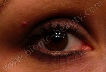 Final look - Matte smokey blue eye makeup
