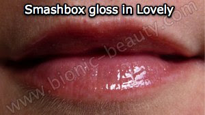Smashbox Lip gloss review and swatch by Bionic Beauty