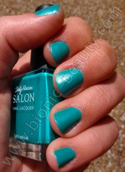 Sally Hansen Limited Edition nail polish in Honeydew