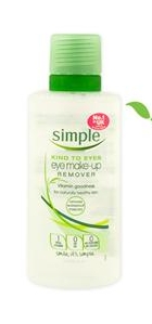 Simple Skincare's Kind to Eyes eye makeup remover - Review by Bionic Beauty blog