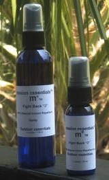 Bionic Beauty blog review - Testing Mission Essentials Fight Back - all natural bug spray and repellent