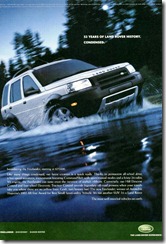 35 years of Land Rover History.  Condensed.