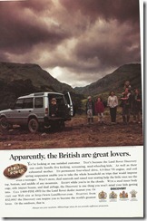 Apparently, the British are great lovers.