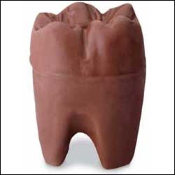 chocolate forma de dente