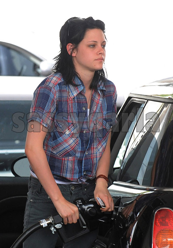 Kristen Stewart in California.