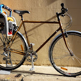 Strath's Flatbar Honjo'd Crosscheck Dad Bike