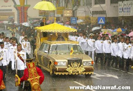Sultan of Brunei car inlaid with pure gold