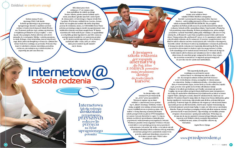 internetowa szkoła rodzenia