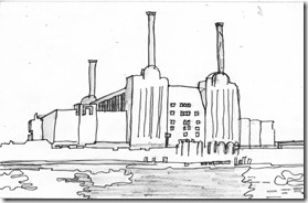 power station on the thames
