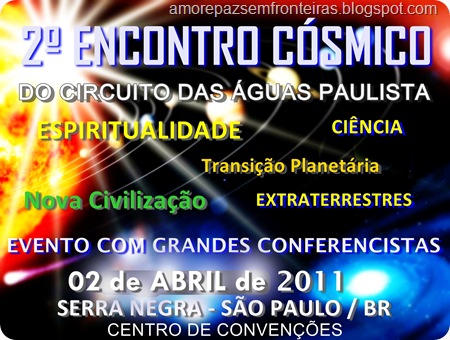 Saiba tudo sobre o 2º Encontro Cósmico do Circuito das Águas Paulista Saiba tudo sobre o 2º Encontro Cósmico do Circuito das Águas Paulista
