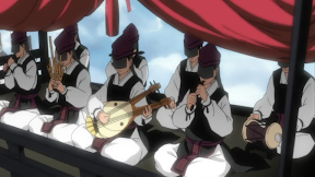 bleach_movie2: cerimônia de movimentação do Selo
