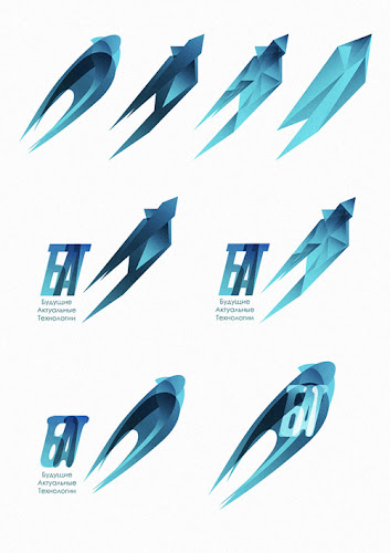 Future Actual Technologies logo concept — Comet Future Actual Technologies logo concept Comet