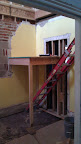Second landing in the front stairwell Second landing in the front stairwell
