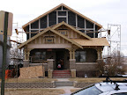 Front of house with trim