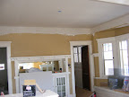 Dining room with drywall ceilings
