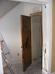 Closet, again, with original door