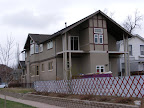 Rear angle of house
