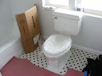 Toilet installed