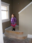 Stairwell painted