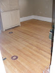 1st floor bedroom sanded