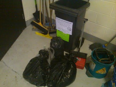 office-coffee these bags of coffee grounds are from cafes