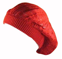 red beanie
