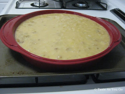 Batter for Banana Walnut Bread - Photo by Taste As You Go