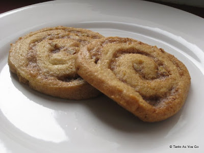 Cinnamon Pecan Swirl Cookies - Photo by Taste As You Go