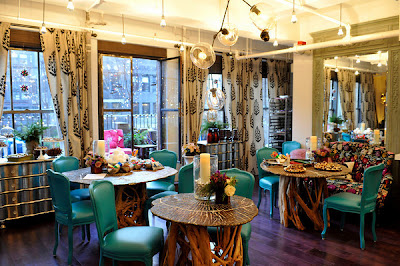 Sitting Area of Robert Verdi's Luxe Laboratory in New York, NY - Photo Courtesy of JSH&A Public Relations