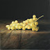 18471 - Naturaleza Muerta con Uvas (estudio de luz I) - 40 x 40 cm - € 1975,=
