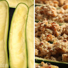 Turkey Stuffed Zucchini