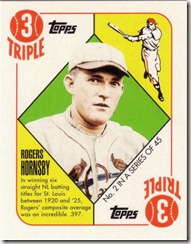 2010 Topps Target Red Hornsby