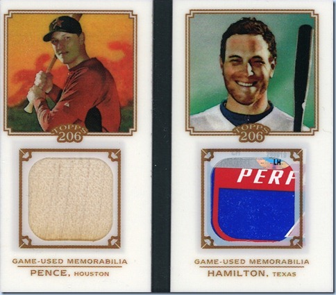 2010 T206 Hamilton Pence Mini Book Front