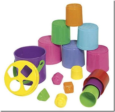 stacking buckets toy
